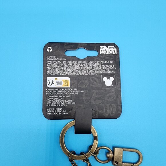 Loungefly Disney Lilo and Stitch Halloween Pumpkin Keychain Charm NEW - Picture 9 of 12